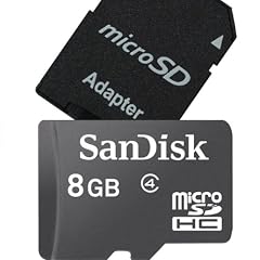 Sandisk microSDHC 8GB SD変換アダプター付属　バルク品