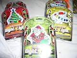 Christmas Animated Night Light - Tree, Snowman, or Santa
