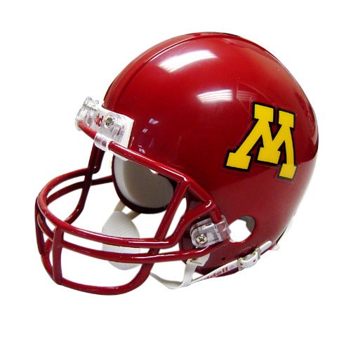 Minnesota Golden Gophers Miniature Replica NCAA Helmet w/Z2B Mask by Riddell