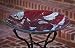 Red Mosaic Glass Birdbath
