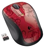 Logitech M305 optische Maus schnurlos Red Tendrils (Fantasy Collection)