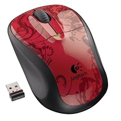Logitech M305 optische Maus schnurlos Red Tendrils (Fantasy Collection)