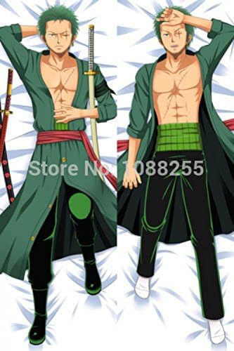 Sunny Daily Anime One Piece Bl Dakimakura Roronoa Zoro Hugging Body Pillow Cover Pillow Case
