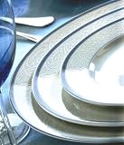 DEGRENNE - Assiette Plate 26,5 cm Tolède Porcelaine* - 3031261374071