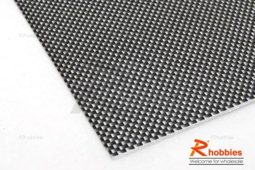 1/10 R/c RC Racing DRIFT Car Body Carbon Fiber CF Pattern Decal Sticker Label