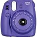 Fujifilm Instax Mini 8 Instant Film Camera (Grape Purple) With Fujifilm Instax Mini 5 Pack Instant Film (50 Shots) + Compact Bag Case + Batteries Top Kit - International Version (No Warranty)
