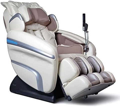 Osaki OS7200HD Model OS-7200H Executive Zero Gravity S-Track Heating Massage Chair, Cream, Computer Body Scan, Arm Massage, Quad Roller Head Massage System, 51 Air Bag Massagers