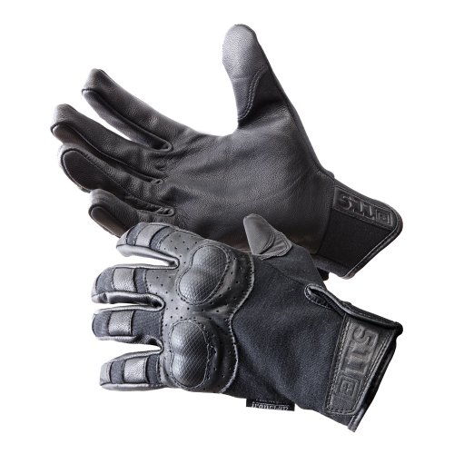 5.11 Hard Time Glove (Black, Medium) On Sale