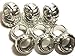 Fashion Jewelry DIY Silver Scarf Rings CCB Pendants Accessory Sold 12pc