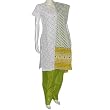 Cotton Salwar Kameez Printed Embroidered Dress Size S (slk406)