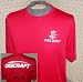 Discraft Rapid Dry Performance T-Shirt - Basket Design - Red - Medium