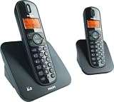Philips CD1502B/17 DECT Series Dual Expandable Cordless Phones with Digital Answering System