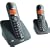 Philips CD1502B/17 DECT Series Dual Expandable Cordless Phones with Digital Answering System