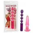 Pipedream Products Waterproof Flexible Anal Beads Purple Adult Sex Toy Kit