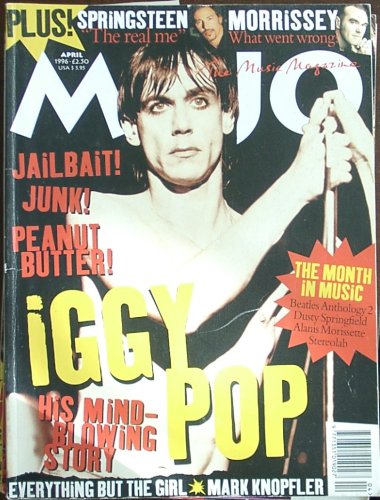 Mojo Magazine Issue 29 (April, 1996) (Iggy Pop cover)