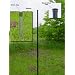 Deer Fence: Heavy Duty Deluxe Posts,Sleeves and Decorative Caps for 8ft Deer Fence 7pk