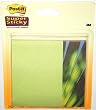 Post-it Notes By 3m, Super Sticky - Green Leaf Design, 1 Pack of 75 Sheets 3 7/8 Inches By 3 7/8 Inches