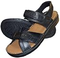 Rieker Lucy - Damen Trekkingsandale, Schwarz
