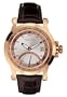 Nautica Men's N12529G Leather Round Multifunction Watch
