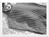 #2121 BABY BUNTING VINTAGE KNITTING PATTERN