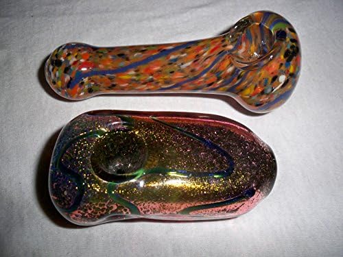 Multi-colored incense burner Set of (2)