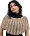 Handmade Shoulder Poncho - Precious Gold (100% Hand-crocheted)