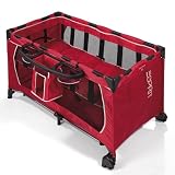 Esprit Reisebett-Einhang und Pflegebox Red
