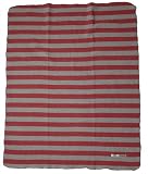 Anita Riga Pink Striped Blanket by Album di Famiglia