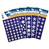 Herma 15501 Weihnachtsetiketten 378 St�ck sterne silber