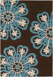 2' x 3' Counterfeit Hand-tufted Contemporary Designer Rug