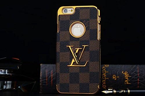 Marse® iPhone 4 4S Bling Luxury Golden Frame Hard PC Snap On Back Case Cover - Pattern 5