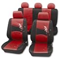 Sitzbez�ge Set Gecko rot Design 46