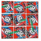 B Dazzle Classic Cars Scramble Squares 9 Piece Puzzle