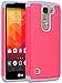 LG VOLT 2 Case, LK LG VOLT 2 Case Drop Protection Shock Absorption Hybrid Dual Layer Armor Defender Protective Case Cover for LG VOLT 2 (Rose Pink)