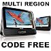 9" DUAL SCREEN CODEFREE Portable DVD Player Multi Region Code Free Portable DVD Player ALL ZONE DVD. DVD Region 123456 PAL/NTSC 100~240V 50/60Hz Multi System PAL/NTSC/SECAM Perfect for travel with 2 Children image 1