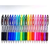 Zebra Sarasa Clip Gel Ink Pen, Extra Fine Point, 0.3 mm, 20 colors set (Japan Import) [Komainu-Dou Original Package]