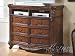 42H Remington Antique Traditional Style Brown Cherry Finish Television Stand