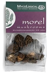 Mycological Dried Morel Mushrooms, 1-Ounce Packages (Pack of 2)