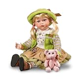 Thea: 18 Inch Porcelain Doll In Vintage-Style Clothing by Ashton Drake