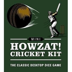 Mini Howzat Cricket Kit: The Classic Desktop Dice Game