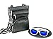 Goson Leather Hand Crafted Leather Small Crossbody Purse Handbag for Women