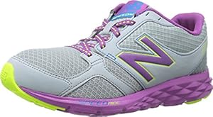 New Balance Women's W490V3 Running Shoe, Silver/Purple, 9.5 B US