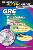 GRE Vocabulary Flashcard Book W/CD-ROM (Rea) (Flash Card Books)