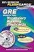 GRE Vocabulary  Flashcard Book w/CD-ROM (REA) (Flash Card Books)