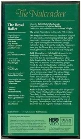 The Nutcracker Music by Tchaikovsky [Performed by the Royal Ballet/Covent Garden] VHS