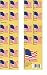 American Flag Pane Of 20 X 41 Cent U.s. Us Stamps