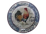 Certified International Lille Rooster 13-Inch Pasta/Serving Bowl