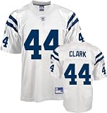Youth Indianapolis Colts #44 Dallas Clark Road Replica Jersey - XL 18-20