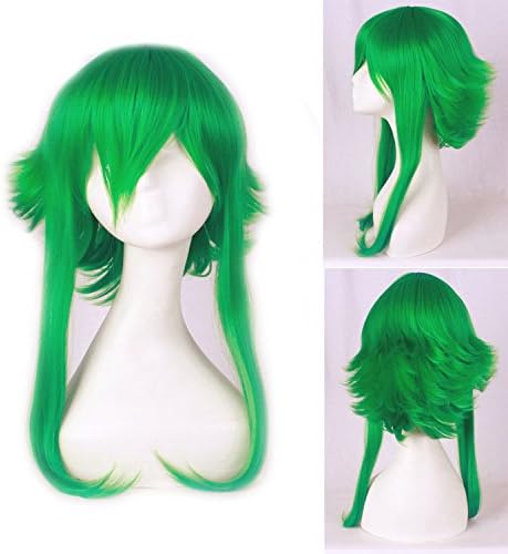 Free Hair Cap + Vocaloid Camellia Gumi Megpoid Green Cosplay Party (Green)