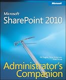 Cover for 'Microsoft SharePoint 2010 Administrator's Companion'